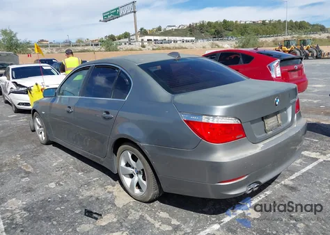 2008 BMW 528I z USA, uszkodzony, nr VIN WBANU53558CT15074